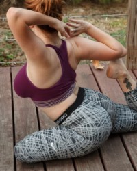 Kelsey Berneray Big Tits Yoga Zishy