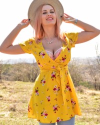 Alexsis Faye Boobies On A Sunny Day 3