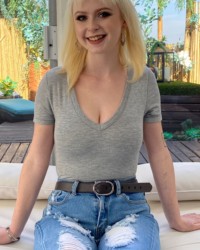 Carrie Pale Big Titty Blonde Casting Couch HD 12