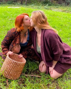 Ellie Zena And Sylvia Rose Foraging Girls Out West 4
